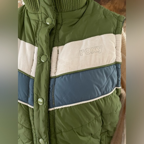 Vintage Y2K Roxy customized vest and sweater size L XL ~ - Picture 3 of 12